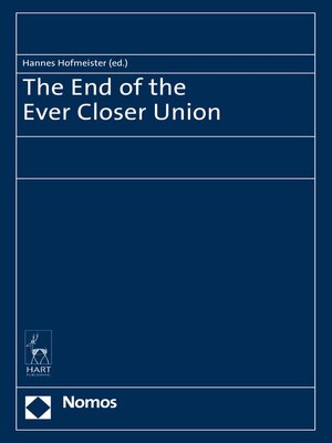 cover image of The End of the Ever Closer Union
